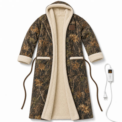 BuckRobes - Heated Camo Robe